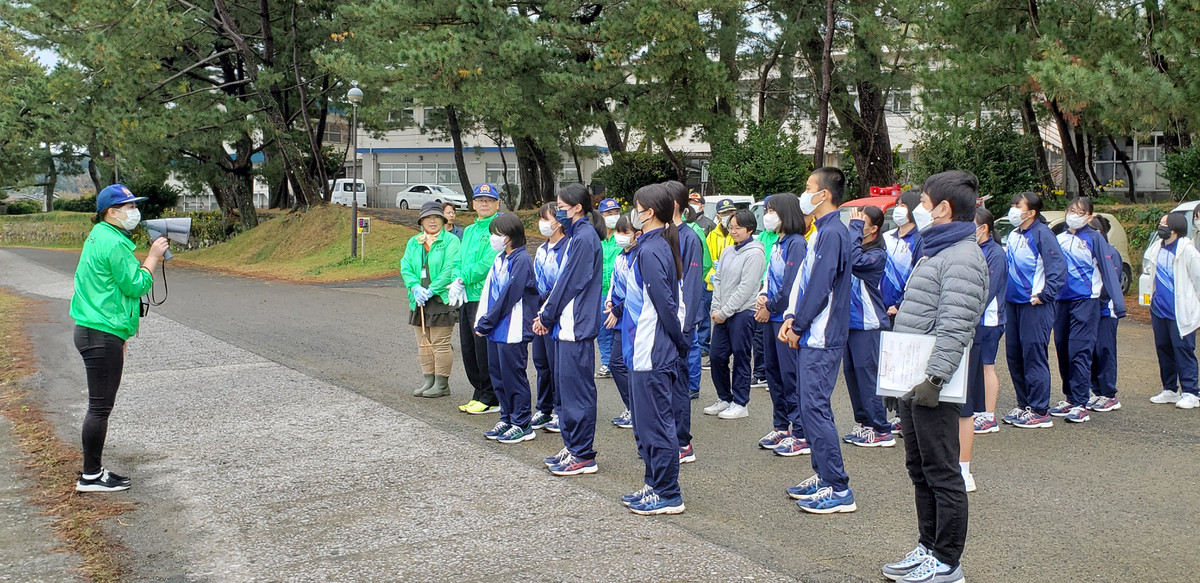 指宿市立指宿商業高等学校 年末特別清掃活動ボランティア