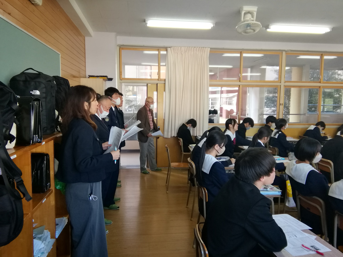 指宿市立指宿商業高等学校 令和5年度第2回学校評議員会兼コンソーシアムIBUSHO会議